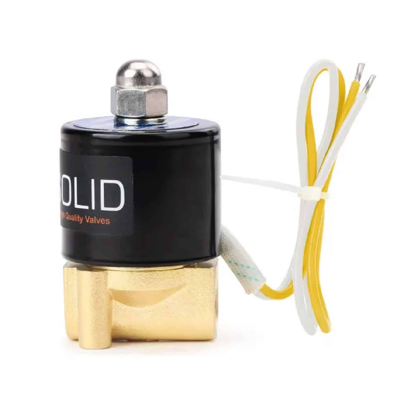 Válvula Solenoide Eléctrica De Laton De 1/4 110vac Norma - Imagen 5